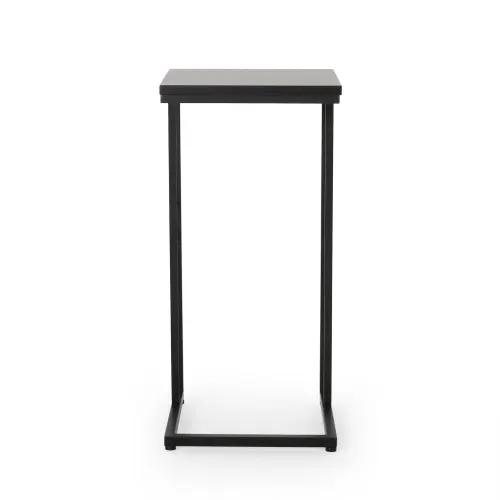 Essex Set of 2 Modern Black Metal End Tables by HouseOfZazla