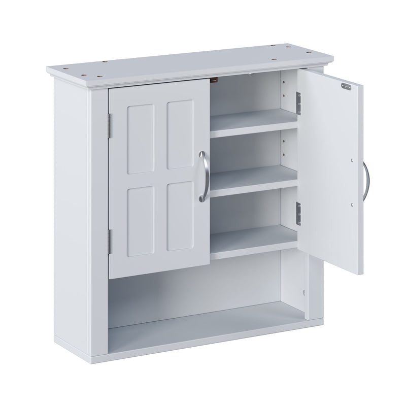 Multi Functional Wall Mounted Cabinet With Adjustable Shelves For Bathroom by HouseOfZazla