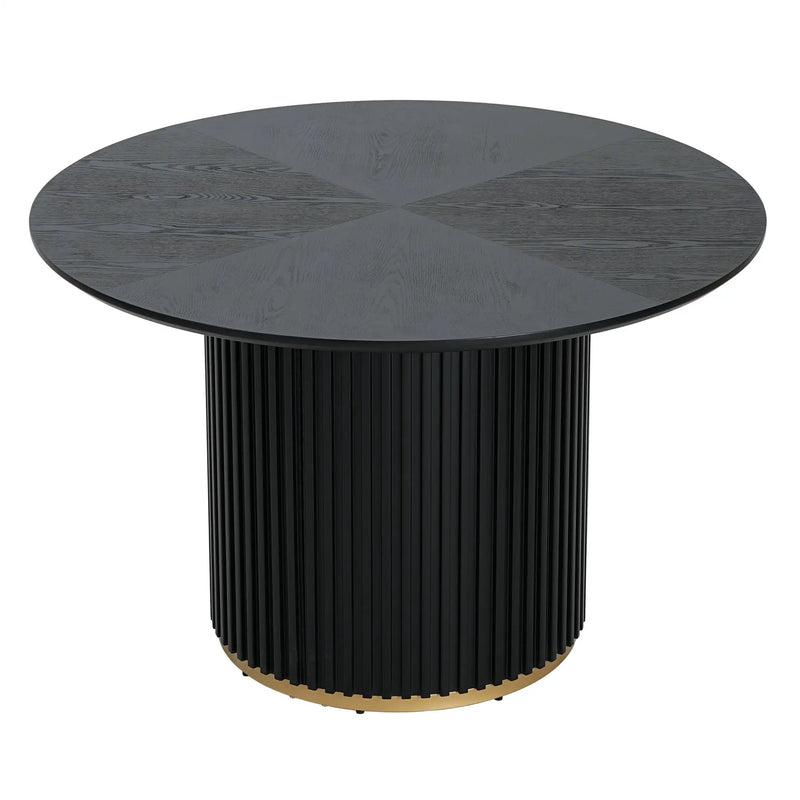 47.25" Round Pedestal Dining Table by HouseOfZazla