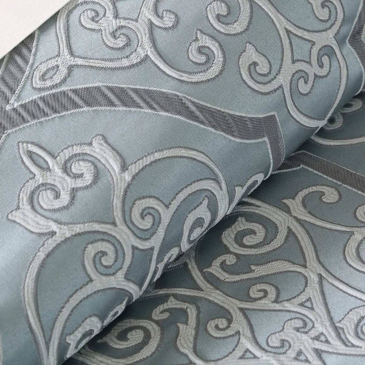 12 Piece Comforter Set with Cotton Bed Sheets Blue King by HouseOfZazla