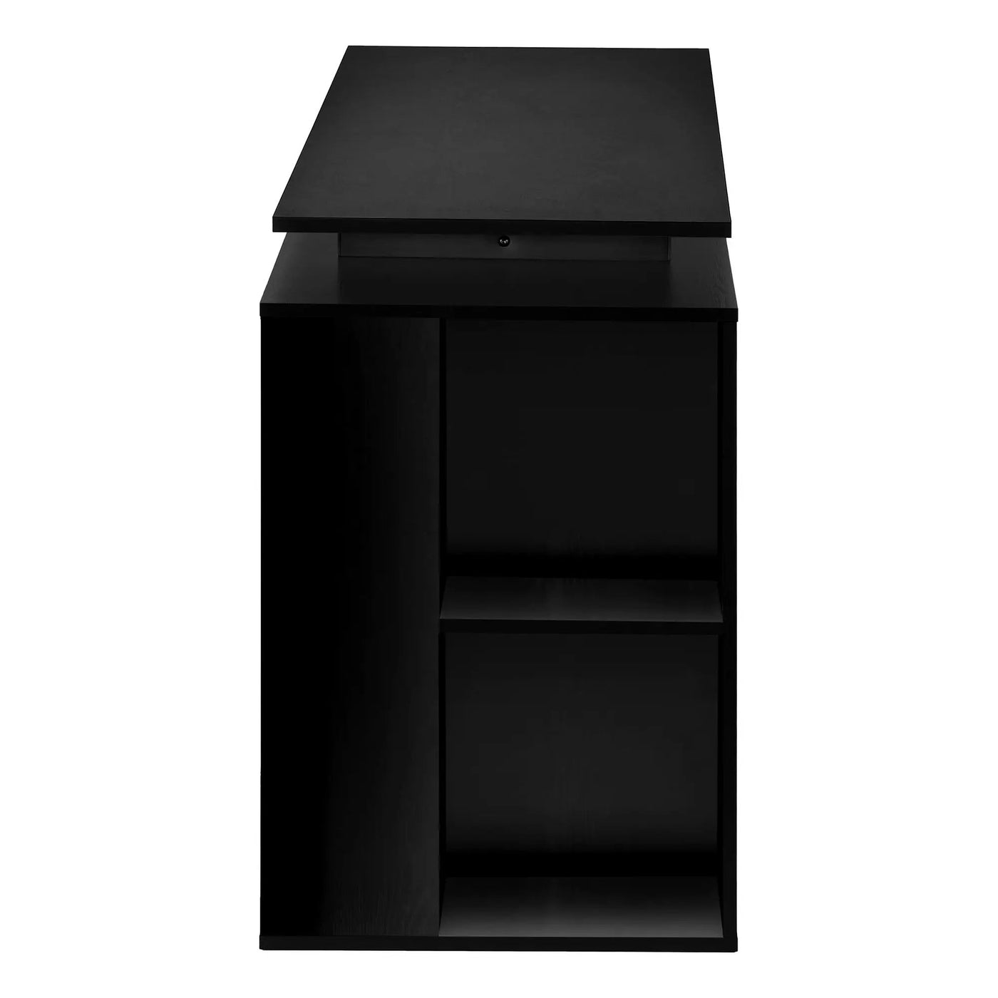 Computer Desk, Home Office, Left, Right Set-Up, Storage Shelves, Work, Laptop, Contemporary, Modern by Unique Piece Furniture