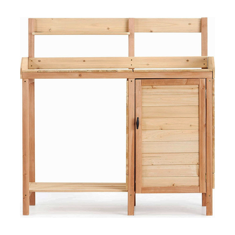 Outdoor Potting Bench Table With Sink, Garden Workstation by HouseOfZazla