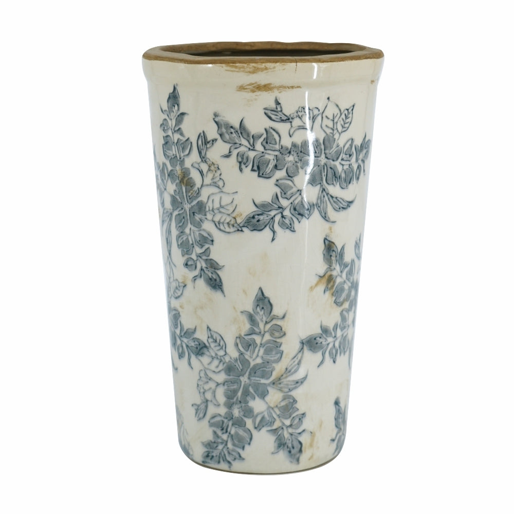 5.3x5.3x9.6' Flower Vase with Wide Mouth by HouseOfZazla