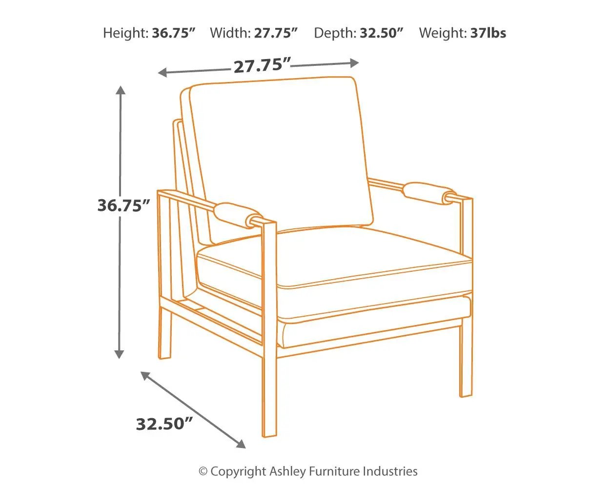 Peacemaker - Accent Chair - Brown by Unique Piece Furniture