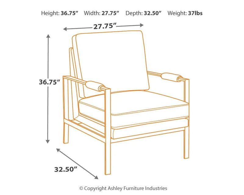 Peacemaker - Accent Chair - Brown by Unique Piece Furniture