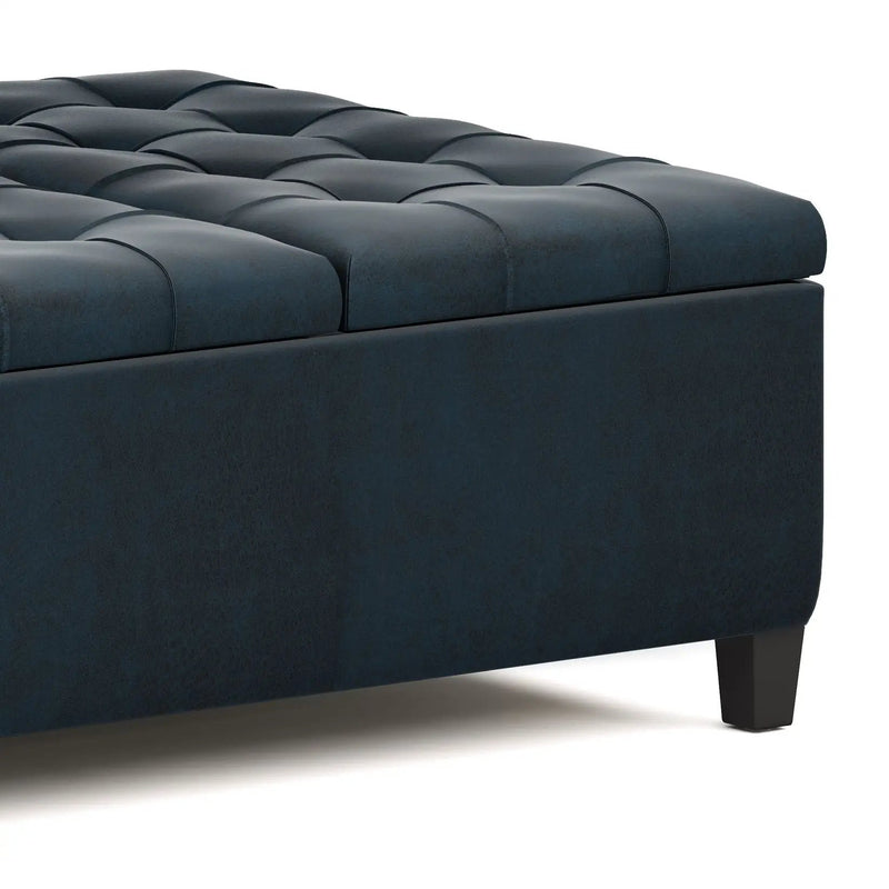 Harrison - Large Coffee Table Storage Ottoman by HouseOfZazla