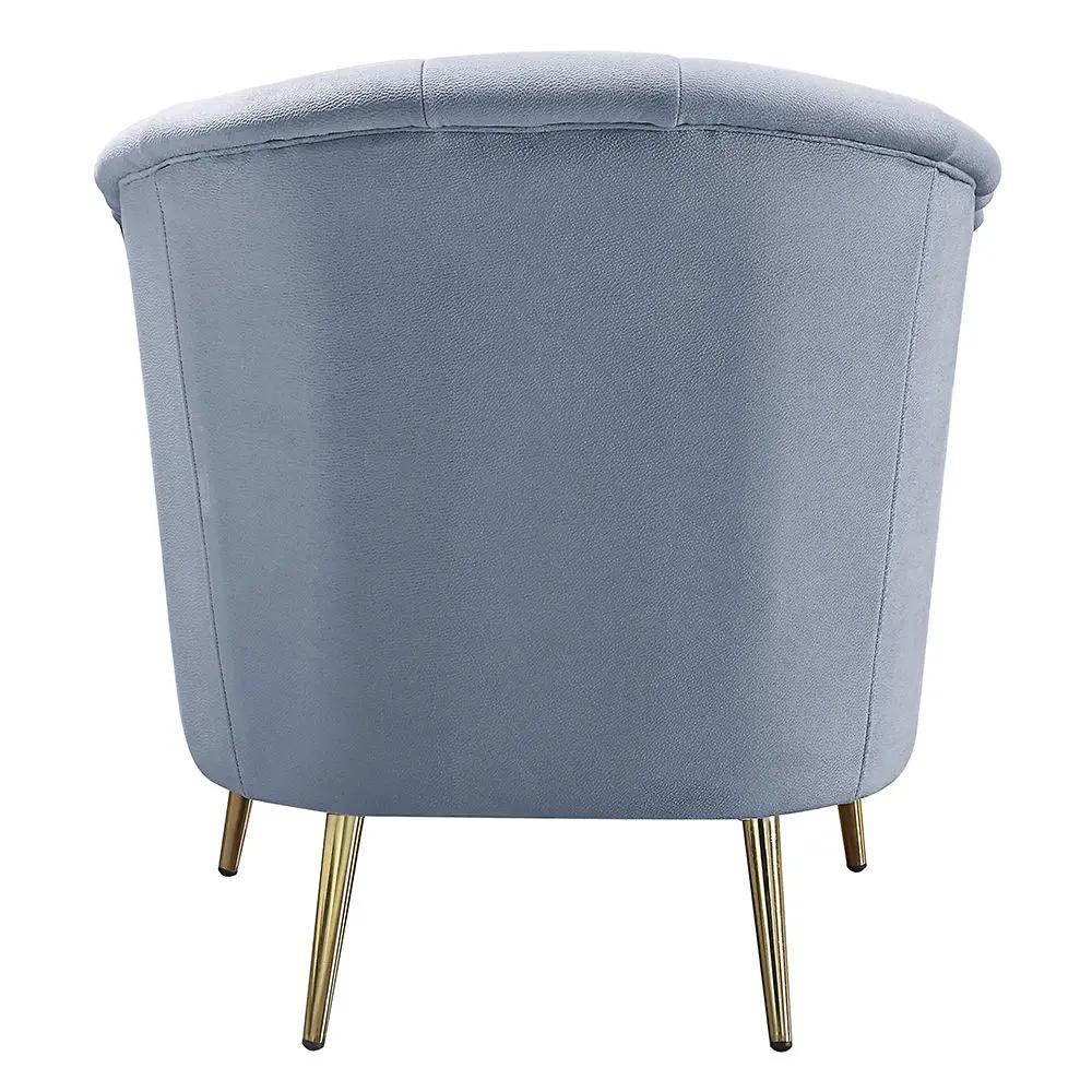 Bayram - Chair - Light Gray Velvet by Unique Piece Furniture