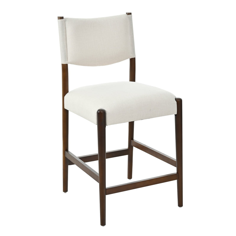 26.4" Solid Wood Counter Height Barstools, Modern Bar Stools Set of 2 by HouseOfZazla