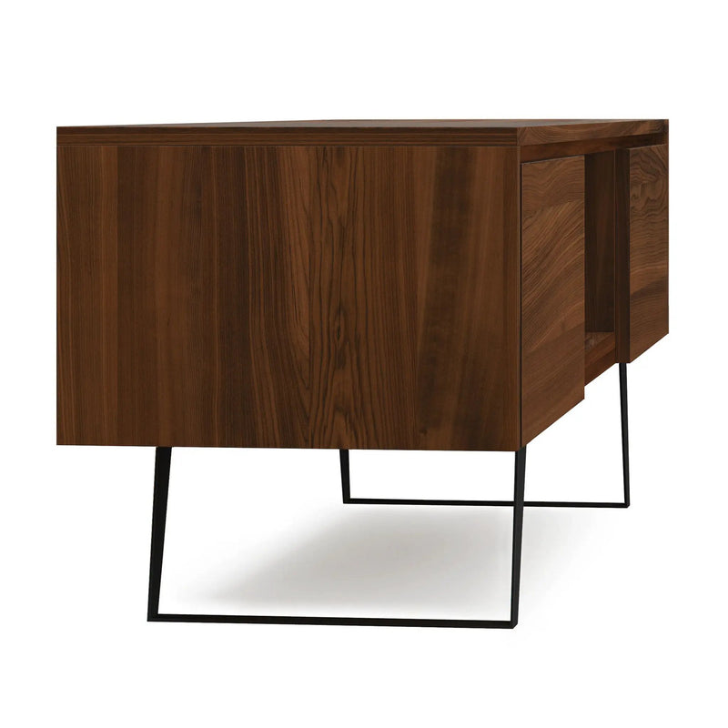 Lowry - Handcrafted TV Media Stand - Walnut by Unique Piece Furniture