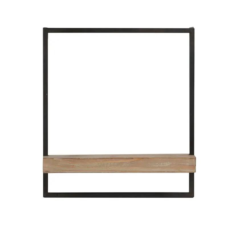Wall Shelf, Wall Hanging Decor, Home Decor Accent - Black / Brown by HouseOfZazla