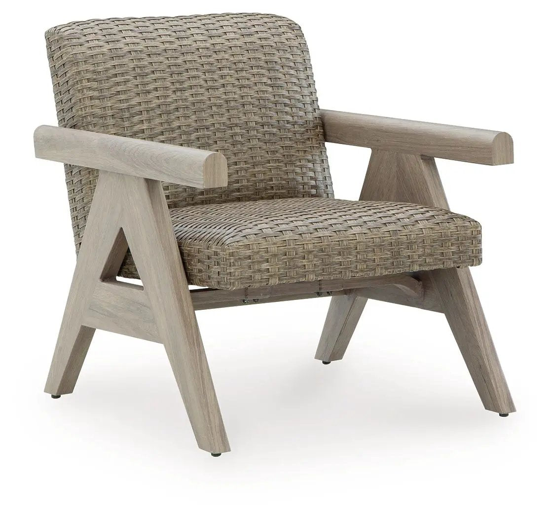 Cliff Trails - Rocking Lounge Chair - Beige by Unique Piece Furniture