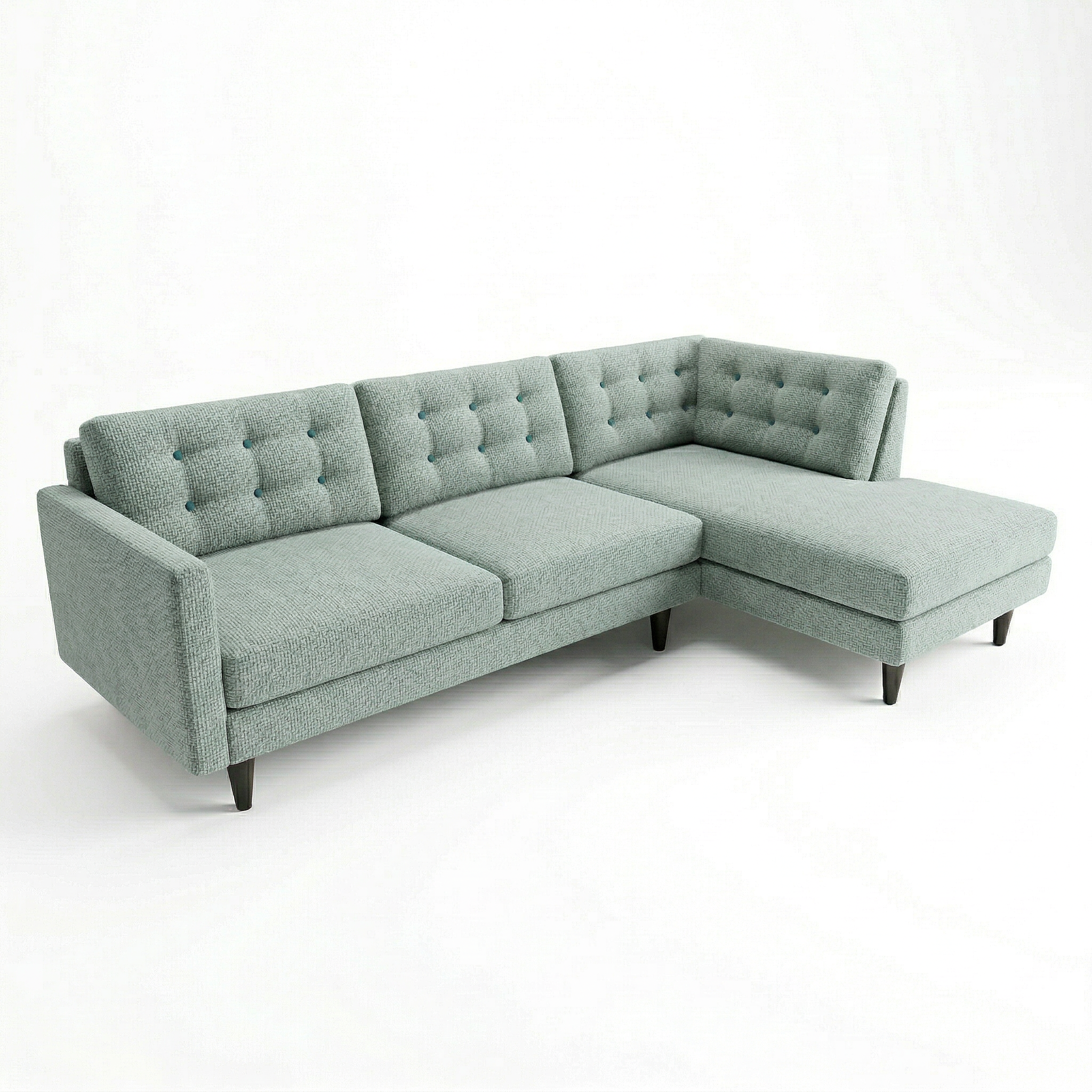 Talmadge Sectional – Made in USA, Custom Fabric Options by HouseOfZazla