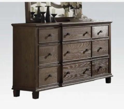 Baudouin - Weathered Dresser - Oak by Unique Piece Furniture