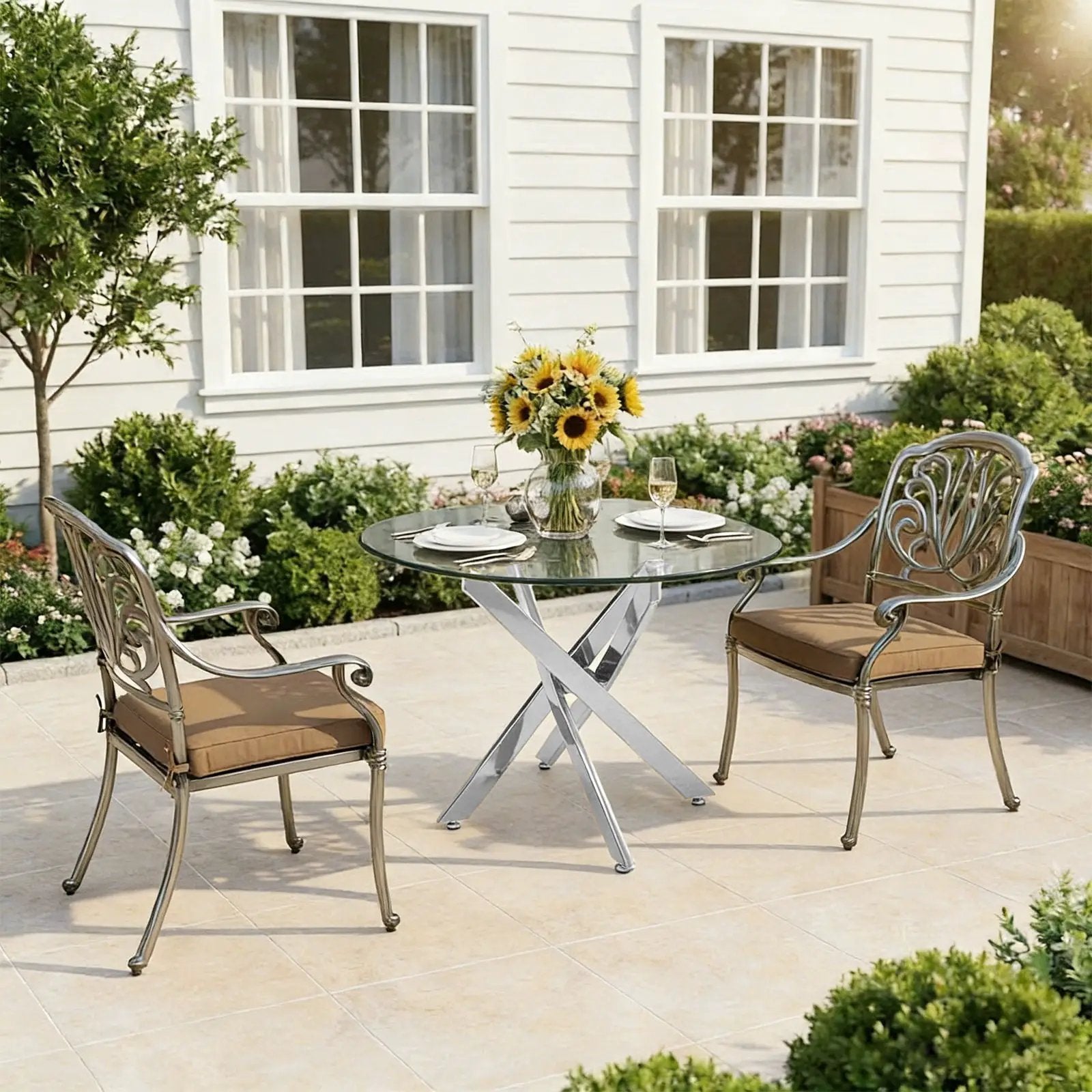 Modern Round Table For Dining Room by Unique Piece Furniture