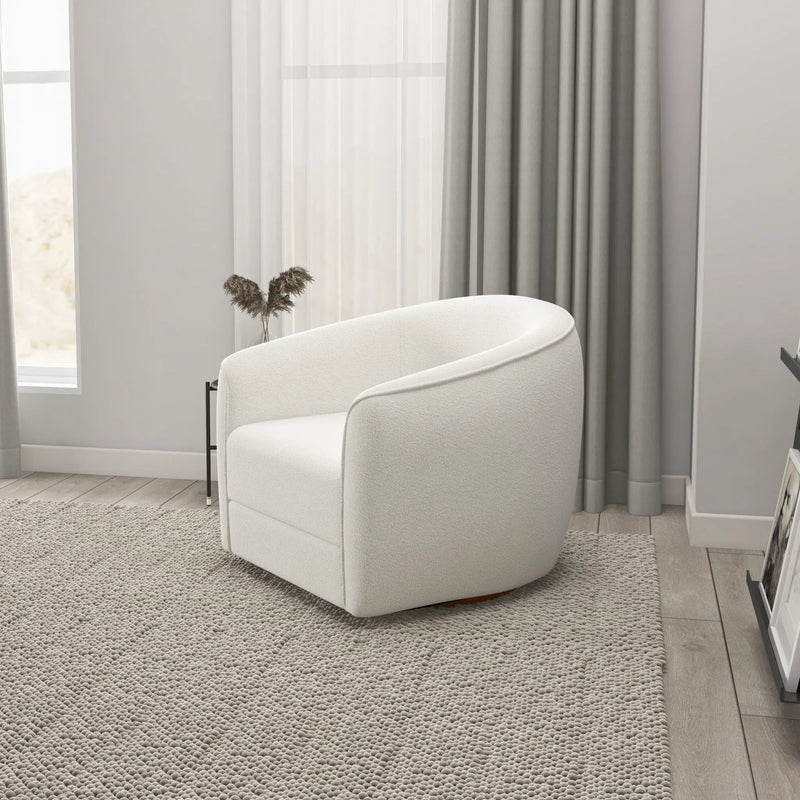 Elise - Mid-Century Modern Swivel Chair by HouseOfZazla
