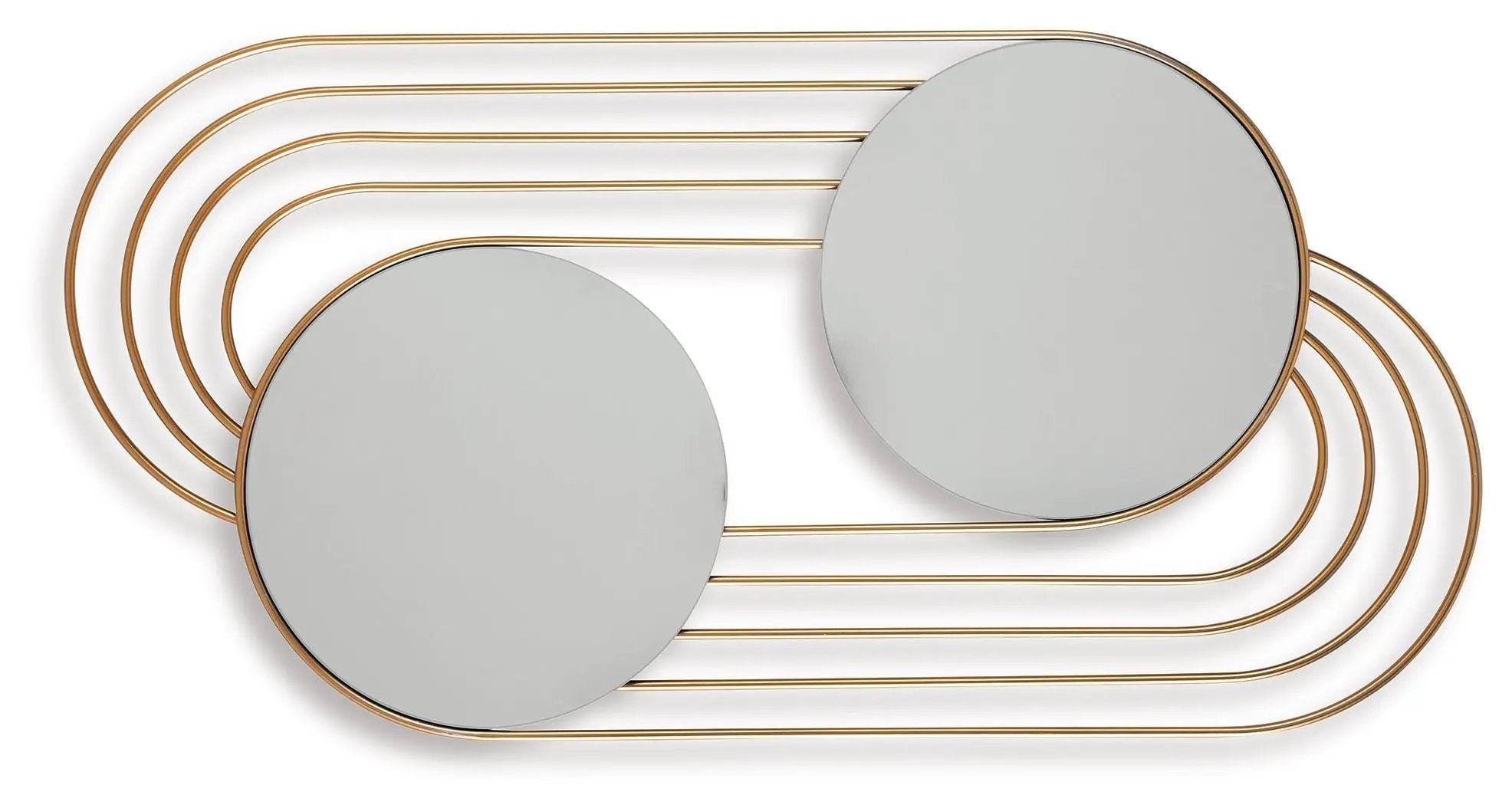 Warrenley - Accent Mirror - Gold Finish by Unique Piece Furniture