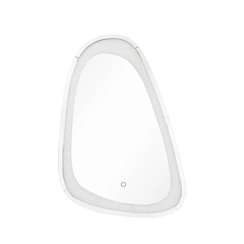 Noralie - 46" Accent Mirror With LED - Mirrored & Faux Diamonds by Unique Piece Furniture