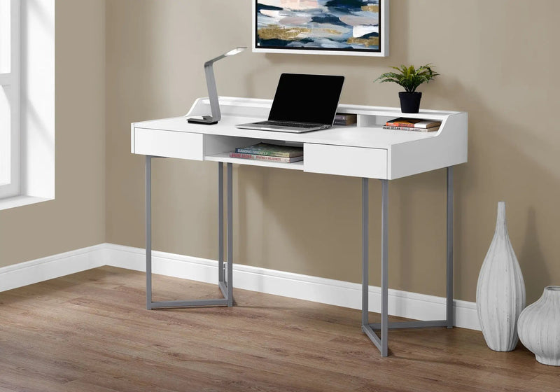Computer Desk For Home Office, Ample Storage, Contemporary & Modern by Unique Piece Furniture