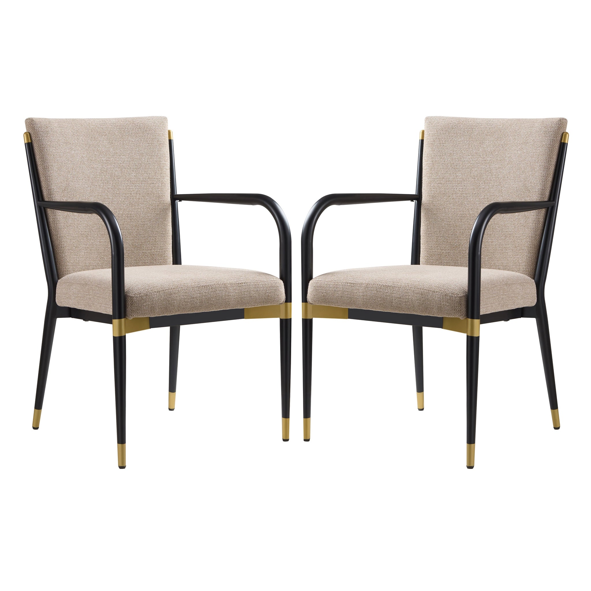 Modern Dining Arm Chair - Set of 2 by HouseOfZazla