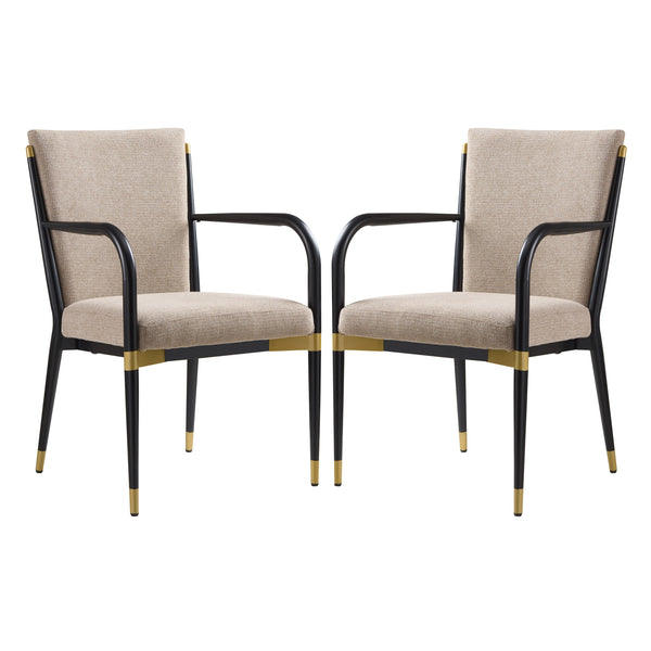 Modern Dining Arm Chair - Set of 2