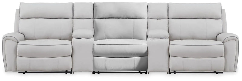Social Pointe - Reclining Sectional by Unique Piece Furniture