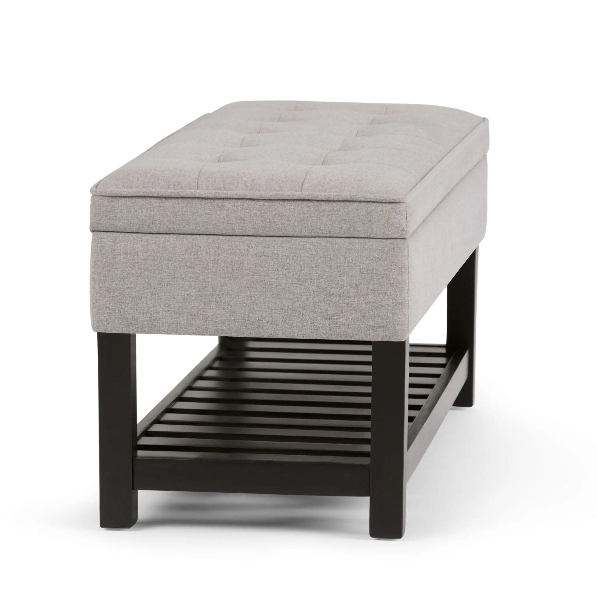 Cosmopolitan - Storage Ottoman Bench With Open Bottom by HouseOfZazla