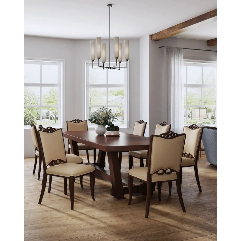 Regent - Dining Chair (Set of 2) - Cream by HouseOfZazla