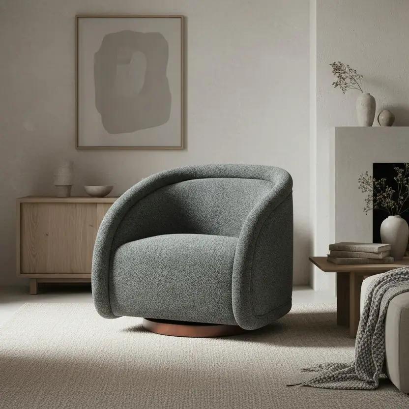 Sabbo Swivel Chair by HouseOfZazla