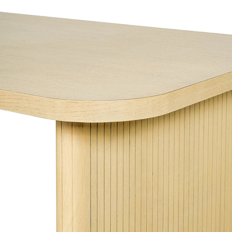Natural Oak Veneer Dining Table by HouseOfZazla