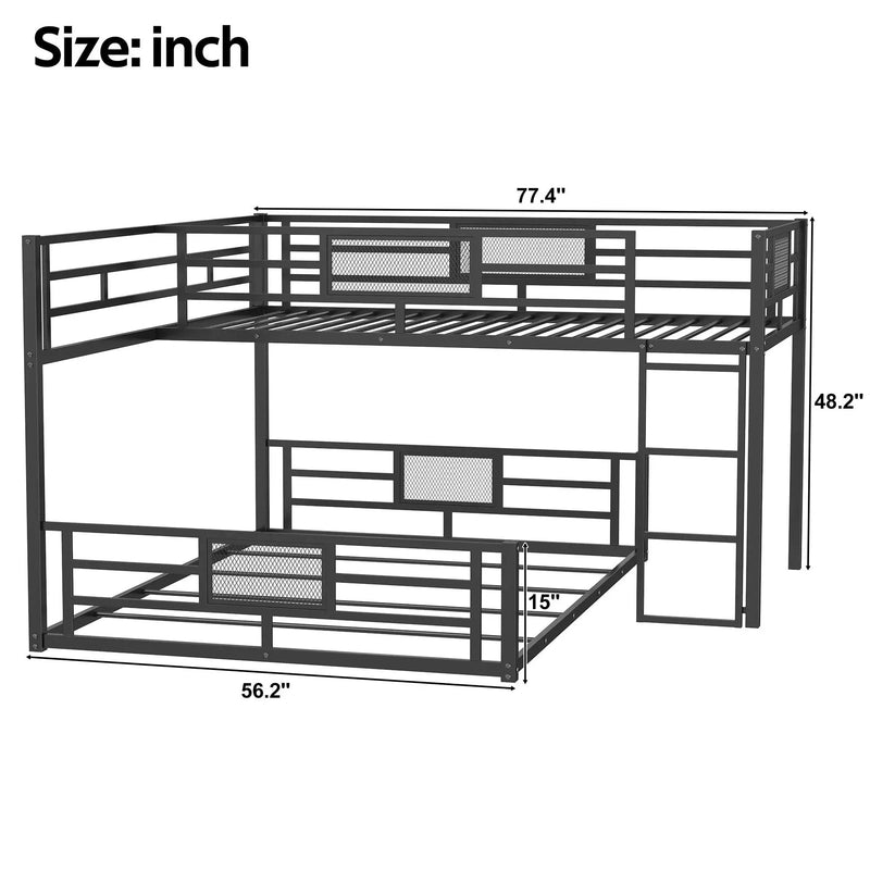 L-Shaped Bunk Bed & Safety Guaranteed by HouseOfZazla