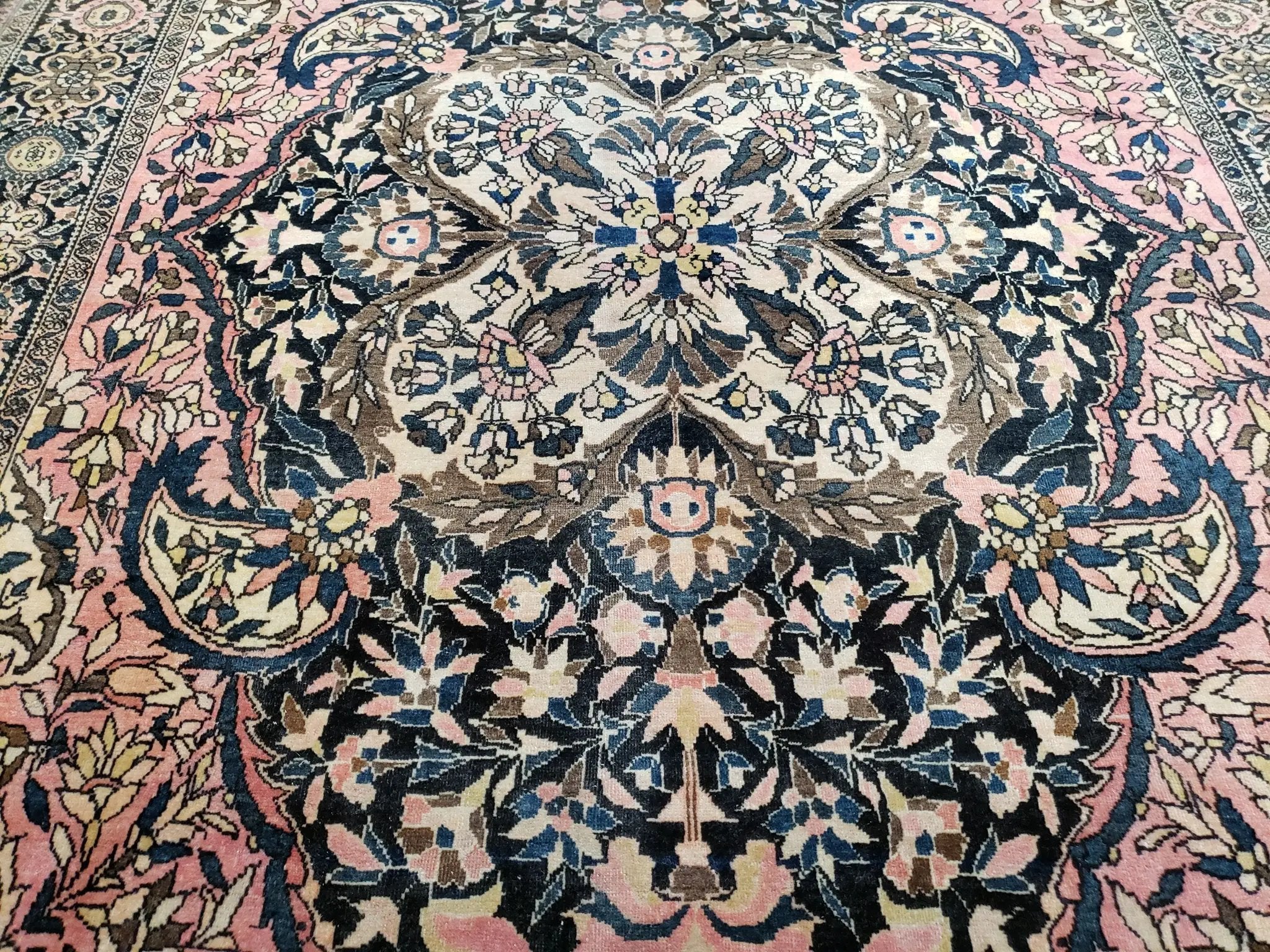 Antique Persian Farahan Rug, 4'1" x 6' 5" by Jewel Rugs