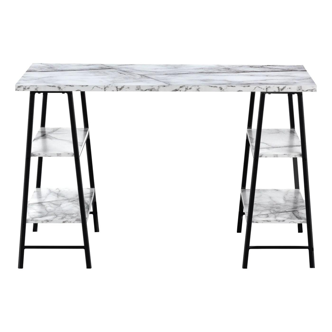 Computer Desk For Home Office, Laptop, Storage Shelves, Contemporary & Modern by Unique Piece Furniture