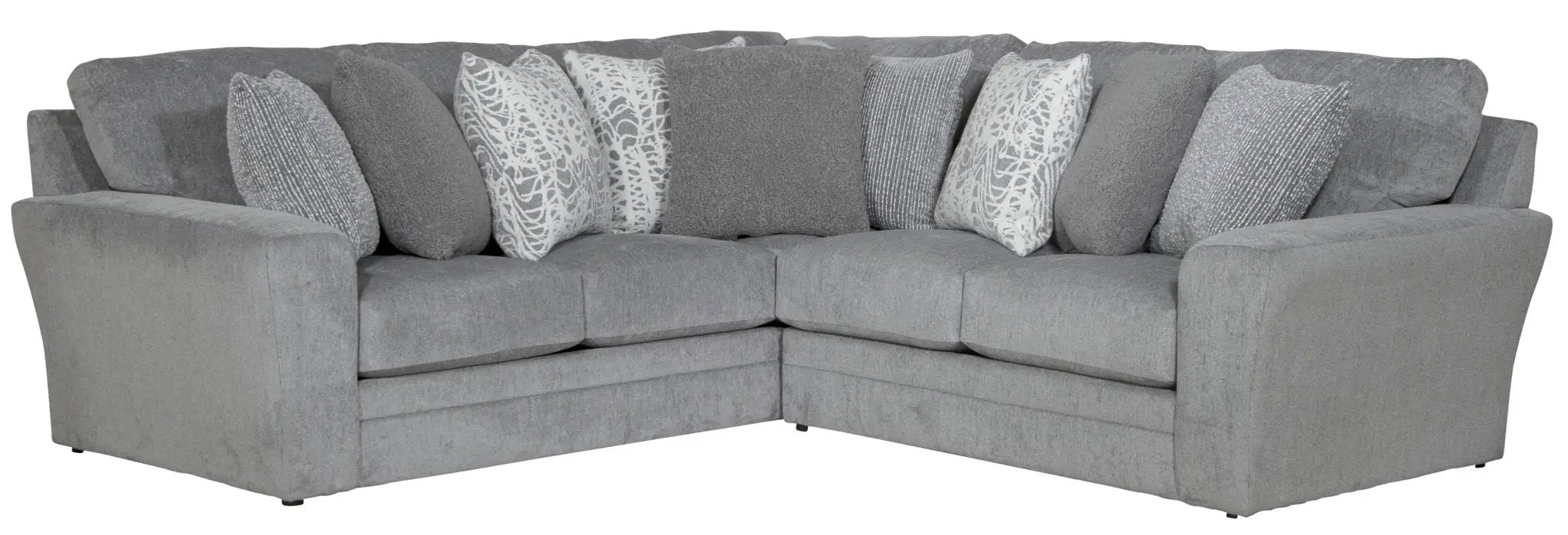 Glacier - Sectional With Included Accent Pillows by Unique Piece Furniture