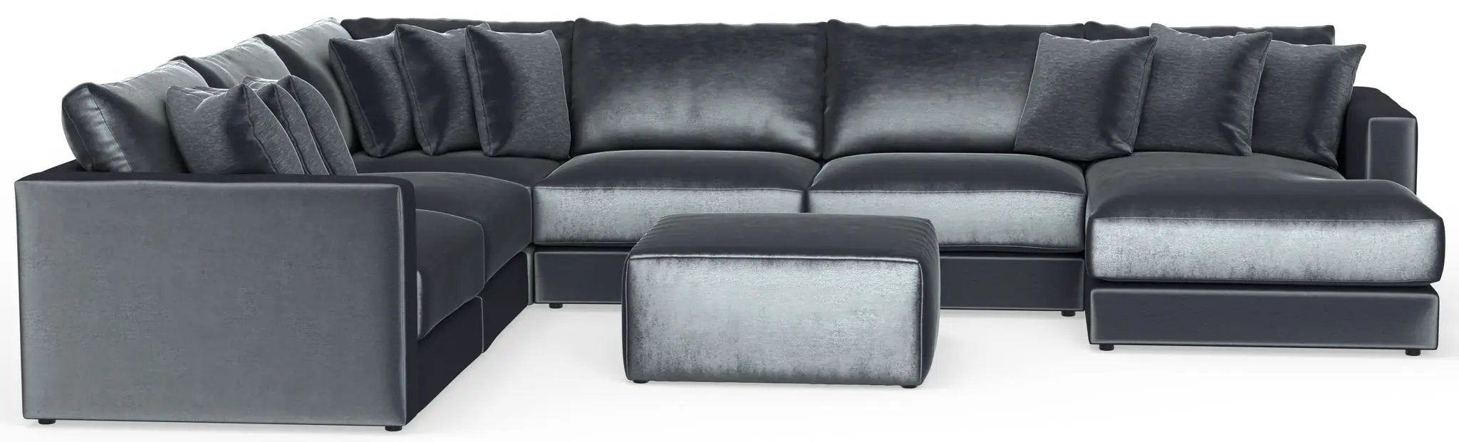 Remington - Modular Sofa And Cocktail Ottoman by Unique Piece Furniture