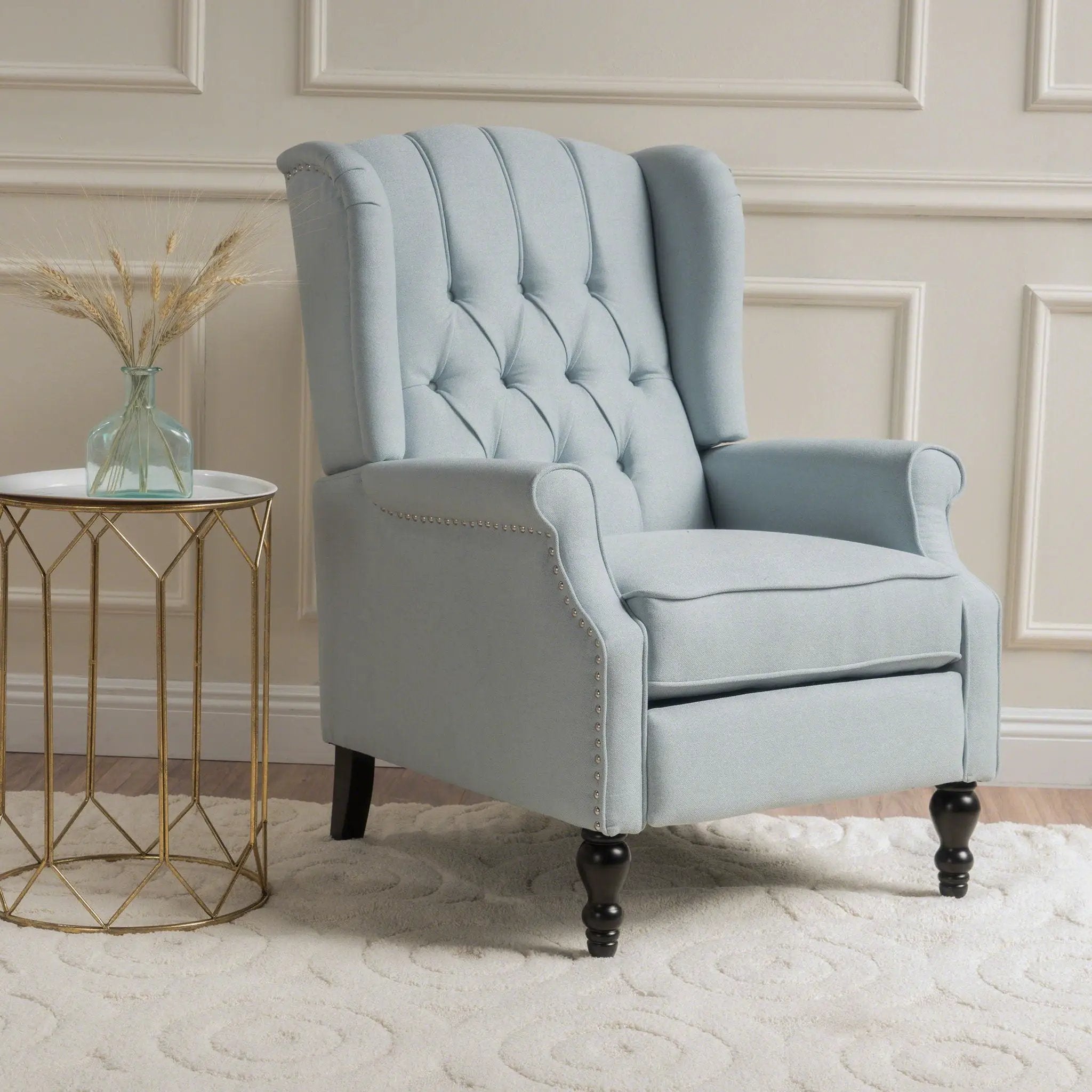 Tufted Arm Chair Recliner by Unique Piece Furniture