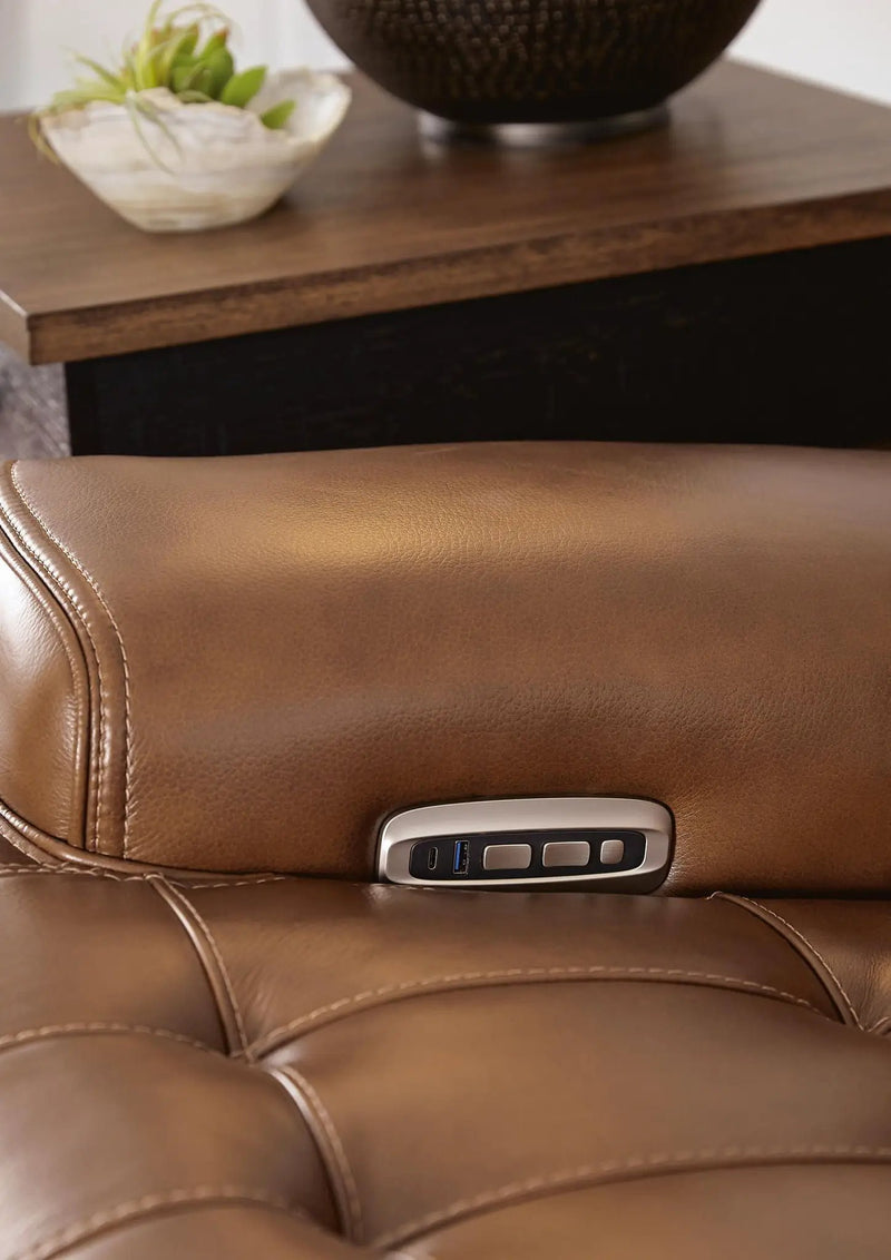 Temmpton - Power Reclining Sectional by Unique Piece Furniture