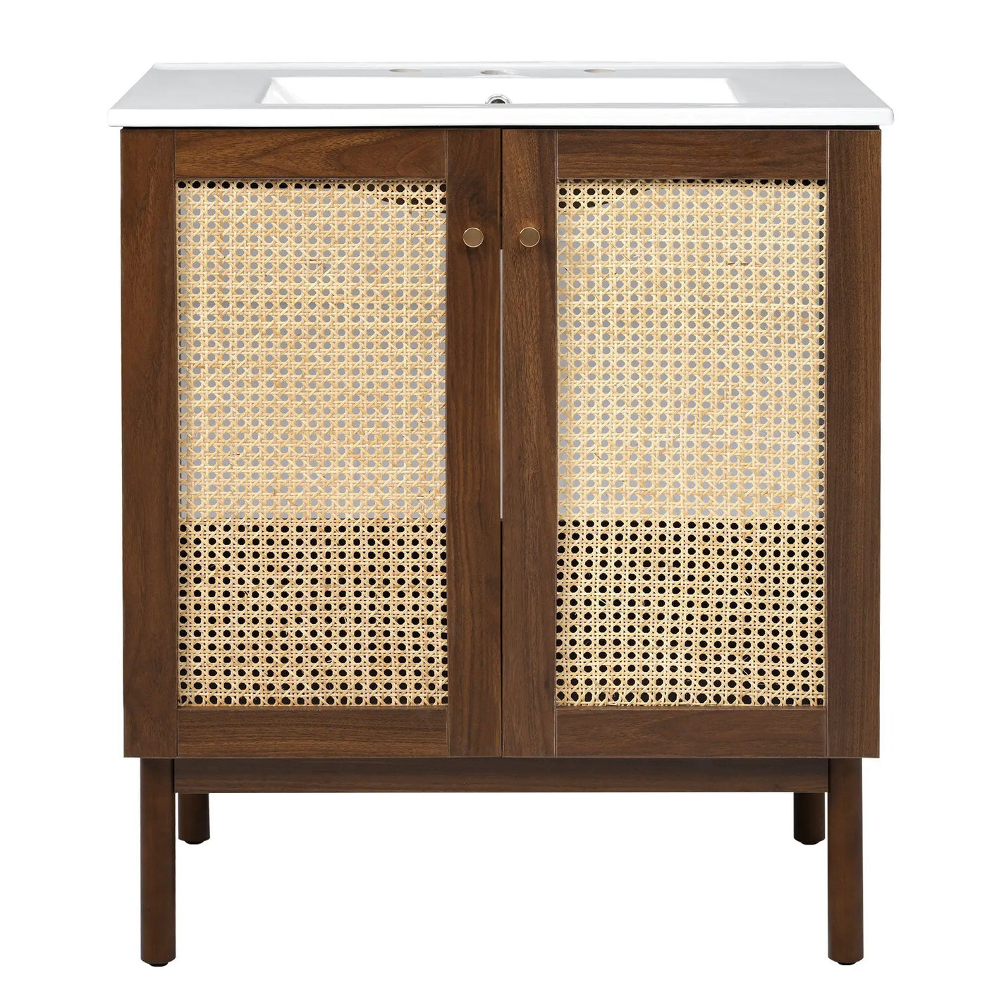 Bathroom Vanity Cabinet With Doors, Soft Close Design by Unique Piece Furniture