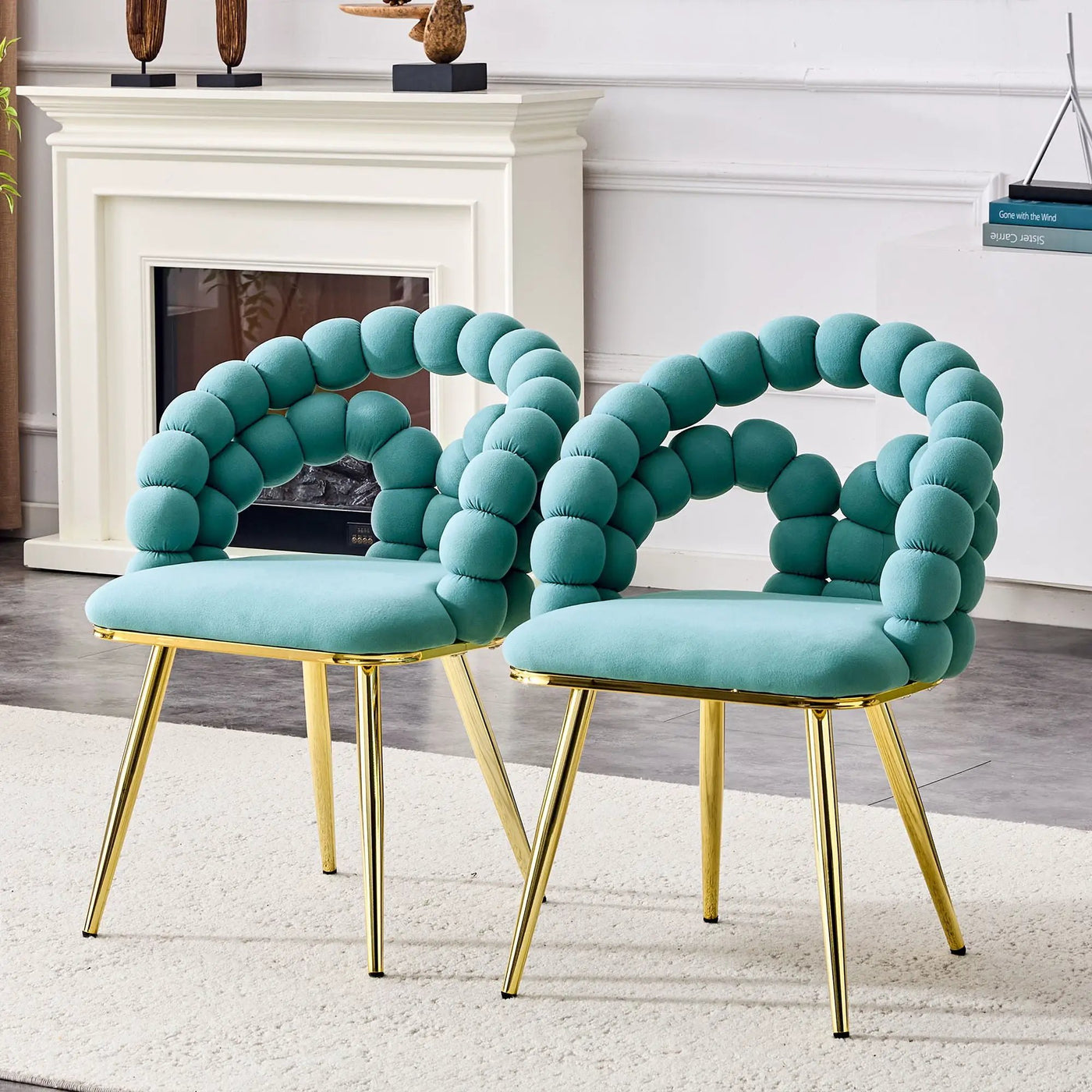 Puffy Bubble, Ball Chain Chairs For Dining Room by Unique Piece Furniture