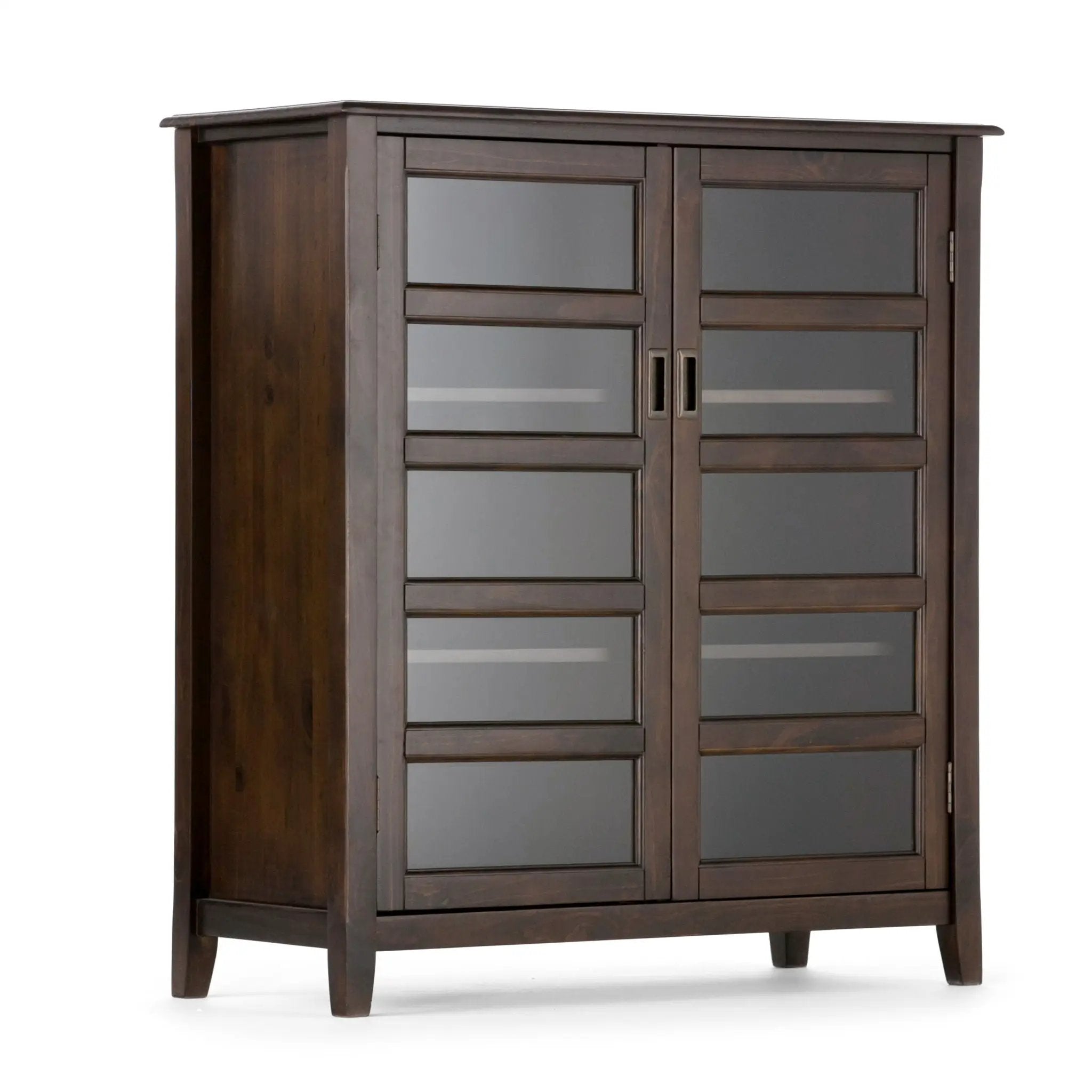 Burlington - Medium Storage Cabinet - Mahogany Brown by Unique Piece Furniture