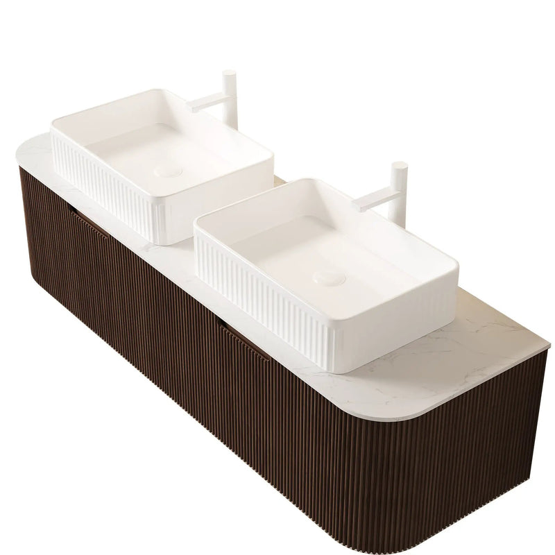 Dina 60" Bathroom Vanity with Sinks by HouseOfZazla