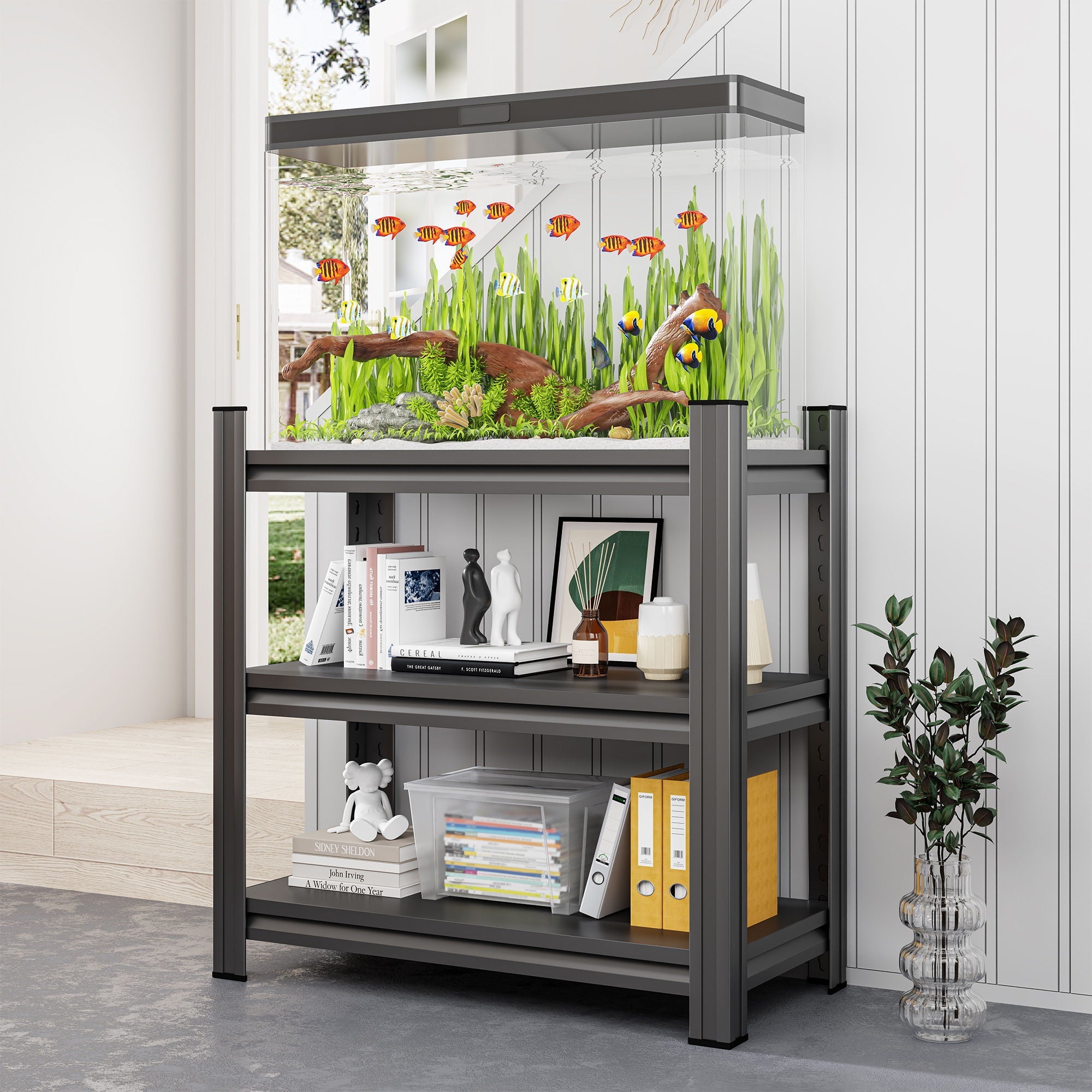 Adjustable Height Storage Shelving Units by HouseOfZazla