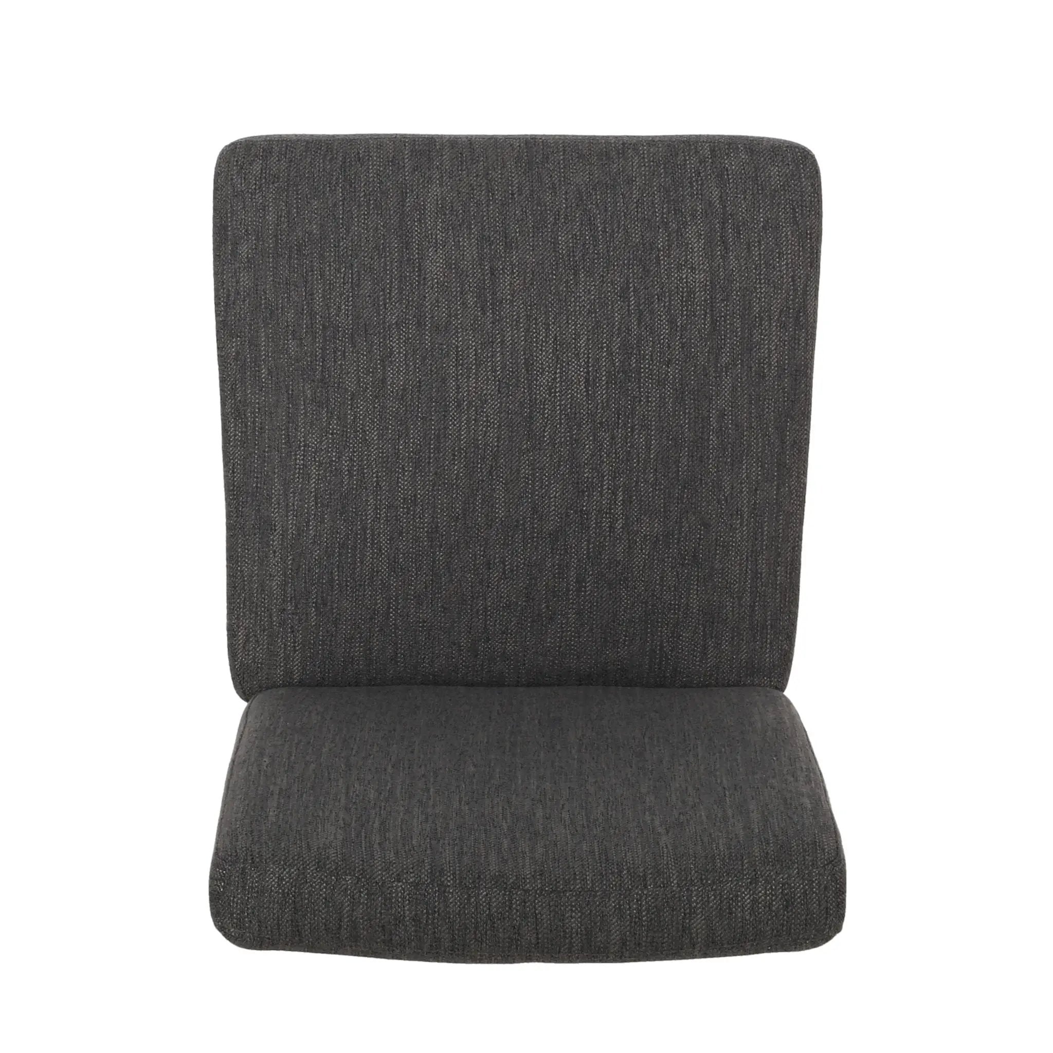 Contemporary Dining Chair with Upholstered Seating and Tapered Legs by HouseOfZazla
