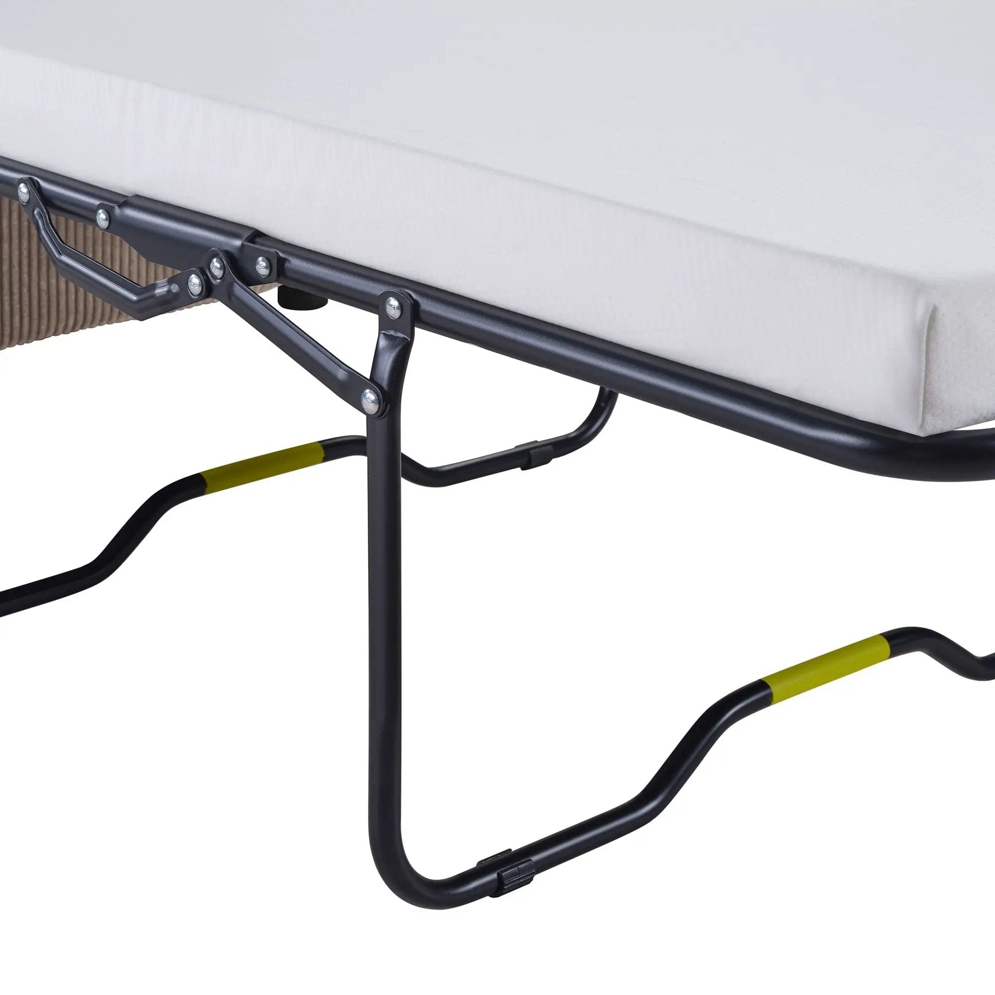 Sleeper Sofa With Foldable Mattress, USB Ports, Side Table & Storage Pocket by HouseOfZazla