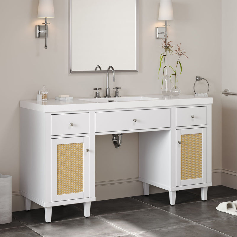 Bathroom Vanity With Sink, Spacious Storage Cabinet by HouseOfZazla