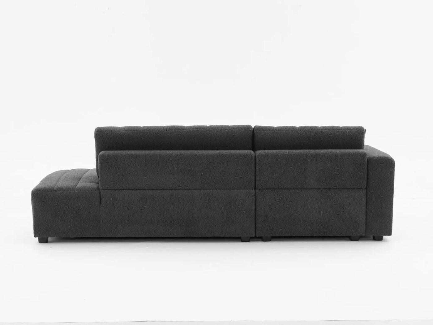 Jessica - Lamb Wool Sectional Sofa With Chaise by Unique Piece Furniture