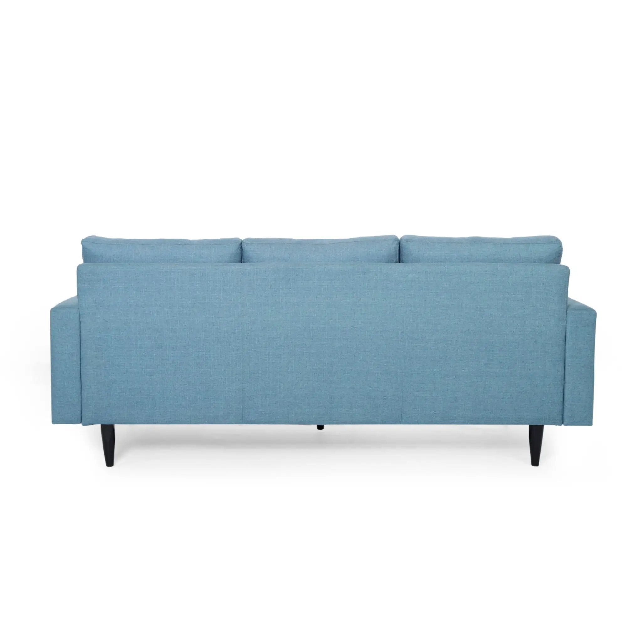 Jenny Contemporary Tufted Fabric 3 Seater Sofa by HouseOfZazla