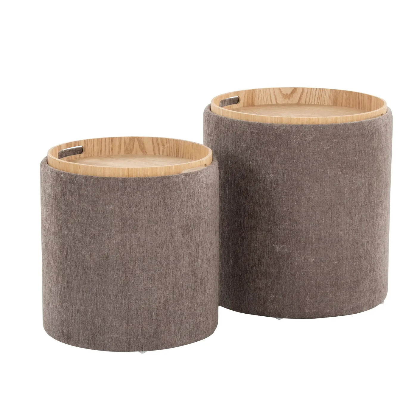 Tray - Contemporary Nesting Ottoman Set by HouseOfZazla