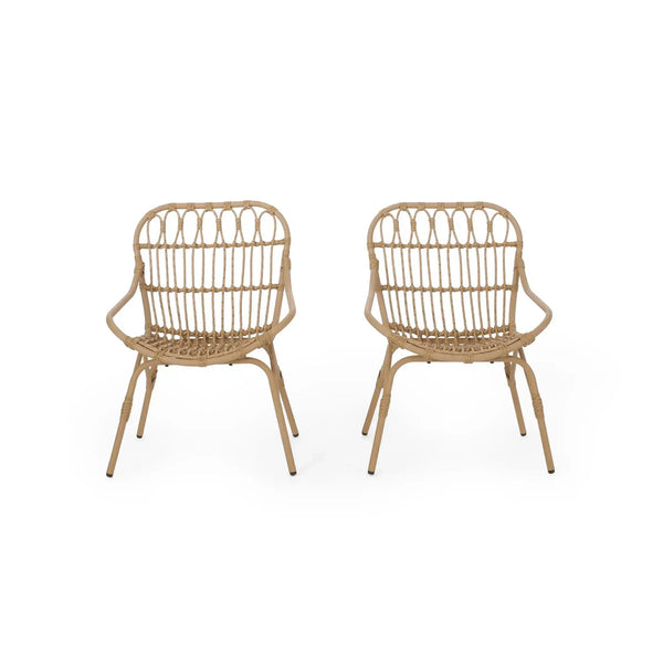 Monsoon Outdoor Accent Chair With Open Weave Design