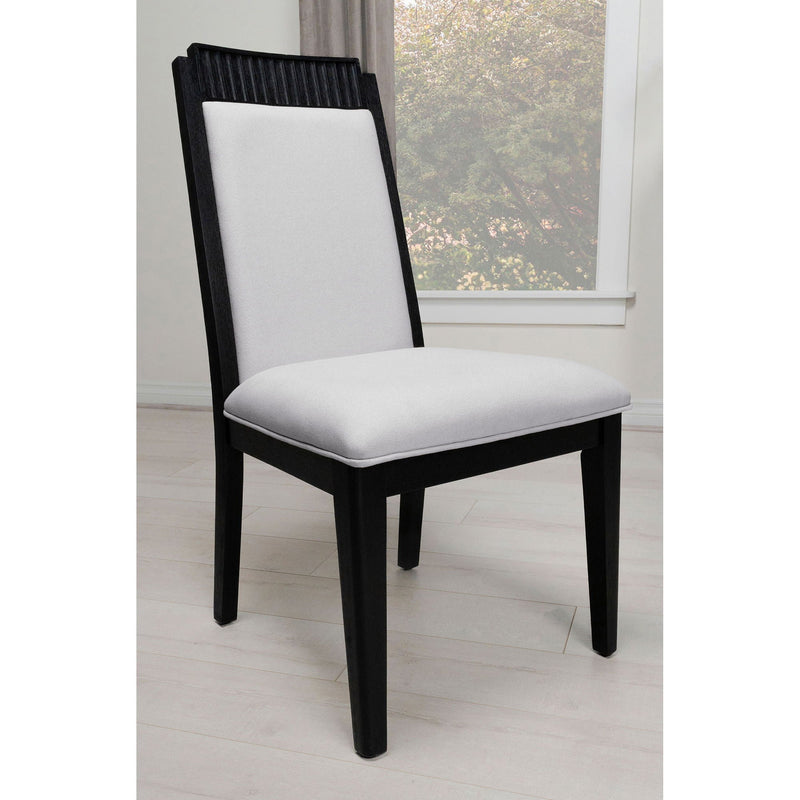 Mason - Dining Side Chair (Set of 2) - Black by HouseOfZazla