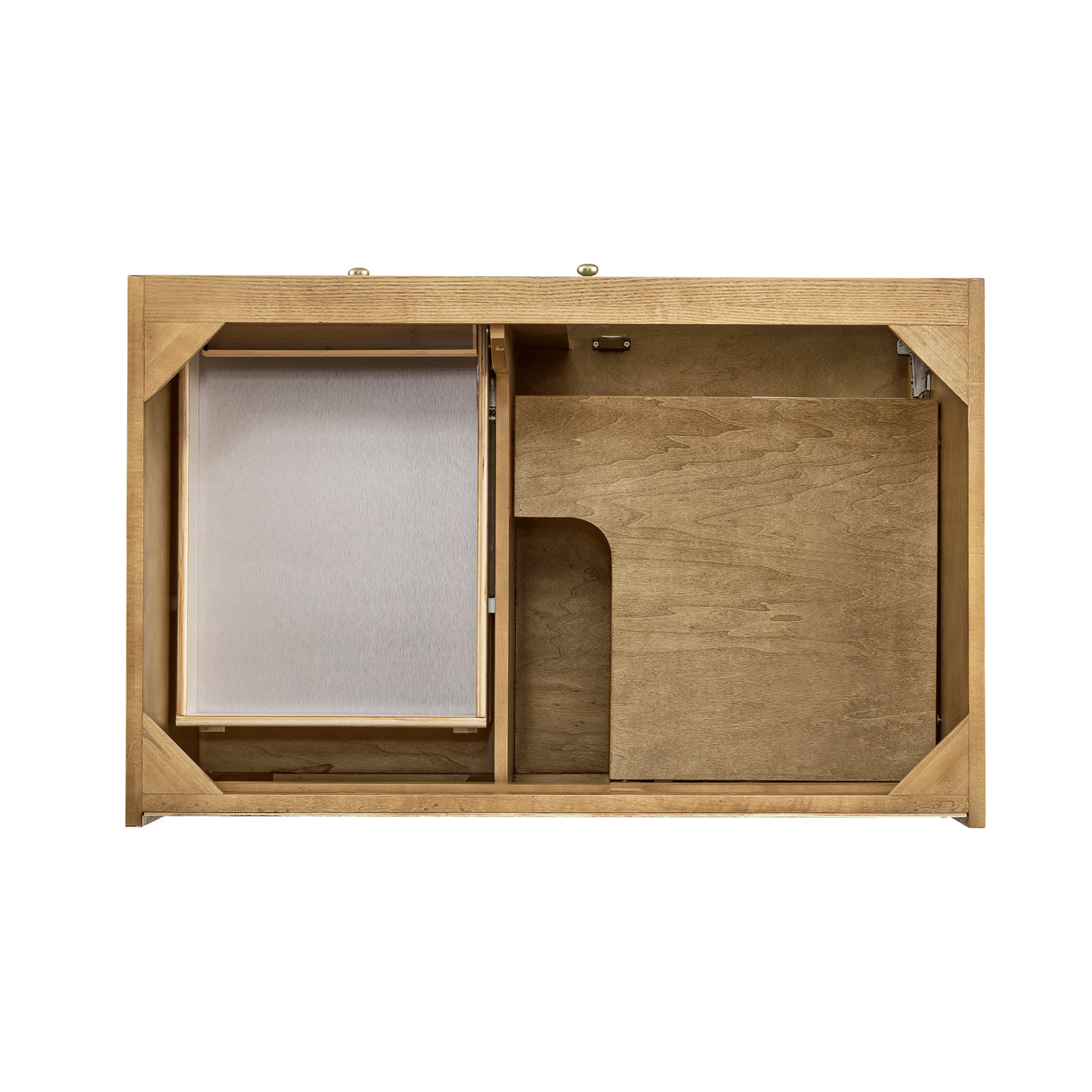 James Martin Laurent 36" Dual Mount Single Bathroom Vanity, Light Natural Oak, view 16